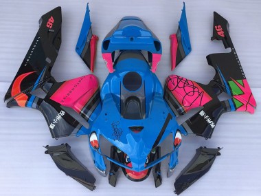 Comprare Carene Moto Honda CBR600RR 2005-2006 - Blu Squalo Rosa