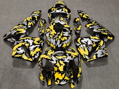 Comprare Carene Moto Honda CBR600RR 2005-2006 - Camouflage Giallo