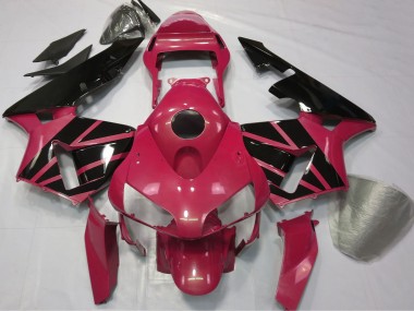 Comprare Carene Moto Honda CBR600RR 2003-2004 - Rosso Nero Lucido Banda