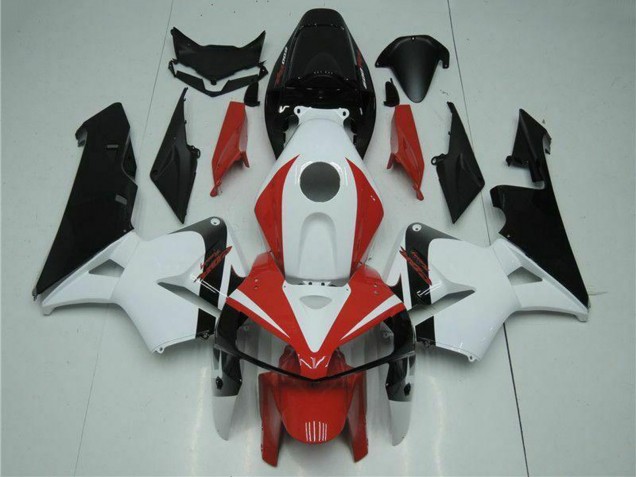 Comprare Kit Carena Moto Honda CBR600RR 2005-2006 - Bianco Rosso Nero