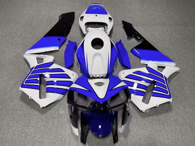 Comprare Carene Moto Honda CBR600RR 2005-2006 - Bianco Blu Ali