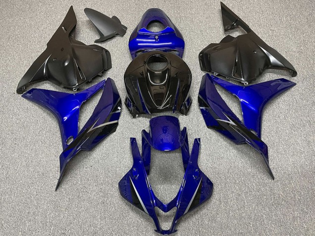 Comprare Carene Moto Honda CBR600RR 2009-2012 - Blu Nero Lucido OEM Stile