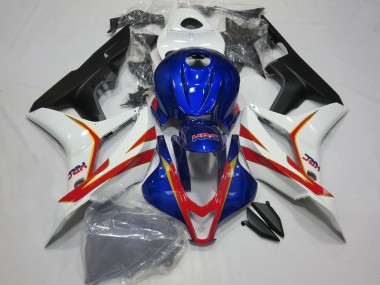 Comprare Carena Moto Honda CBR600RR 2007-2008 - Bianco Rosso Blu HRC