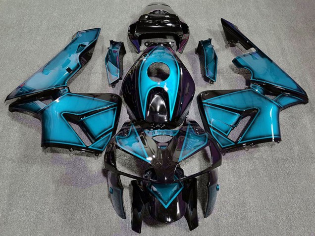 Comprare Carene Moto Honda CBR600RR 2005-2006 - Azzurro Chiaro Profondo