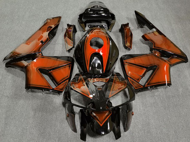 Comprare Carene Moto Honda CBR600RR 2005-2006 - Arancia Profondo