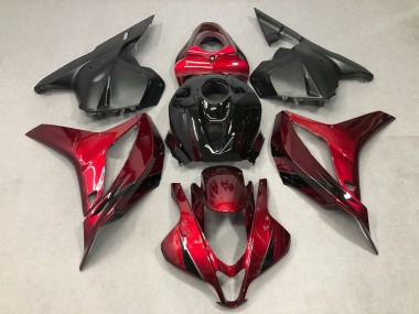 Comprare Carena Moto Honda CBR600RR 2009-2012 - Rosso Nero Lucido OEM Stile