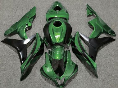 Comprare Carene Moto Honda CBR600RR 2007-2008 - Verde Nero Lucido OEM Stile