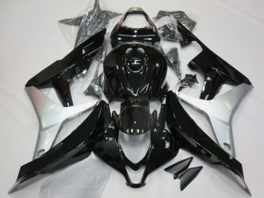 Comprare Carene Moto Honda CBR600RR 2007-2008 - Argento Nero Lucido