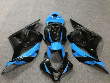 Comprare Carene Moto Honda CBR600RR 2009-2012 - Azzurro Cielo Nero Lucido