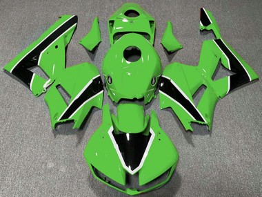 Comprare Carene Moto Honda CBR600RR 2013-2023 - Verde Bianco Nero Lucido