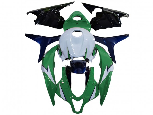 Comprare Carena Moto Honda CBR600RR 2009-2012 - Bianco Verde Blu Nero Lucido