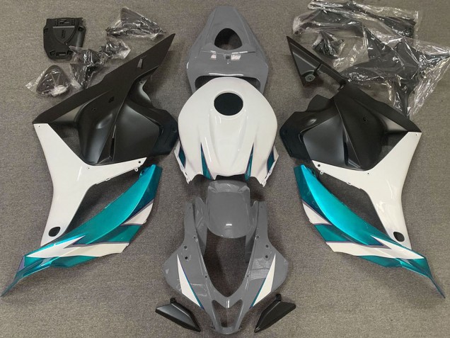 Comprare Carene Moto Honda CBR600RR 2009-2012 - Bianco Grigio Blu Nero Opaco