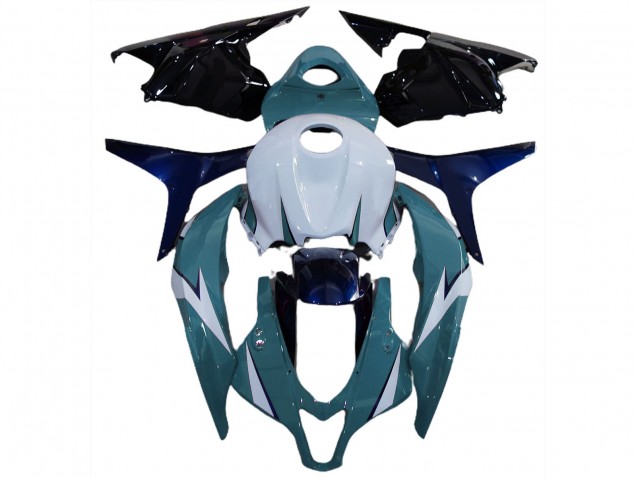 Comprare Kit Carena Moto Honda CBR600RR 2009-2012 - Bianco Blu Nero Lucido