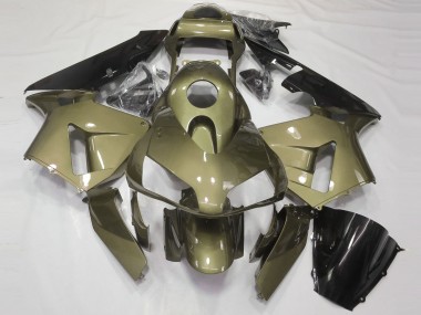 Comprare Carene Moto Honda CBR600RR 2003-2004 - Olive Nero Lucido