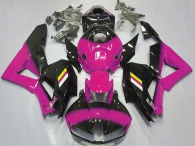 Comprare Carene Moto Honda CBR600RR 2013-2023 - Rosa Nero Lucido Bianco Giallo