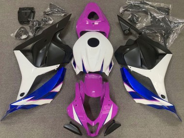 Comprare Carene Moto Honda CBR600RR 2009-2012 - Bianco Rosa Blu Nero Opaco