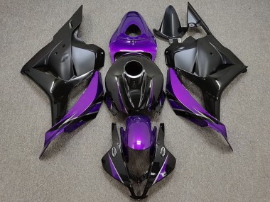 Comprare Carene Moto Honda CBR600RR 2009-2012 - Bianco Viola Blu Nero Opaco