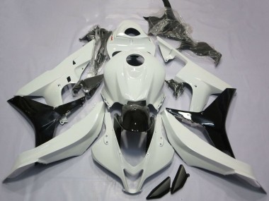 Comprare Carene Moto Honda CBR600RR 2007-2008 - Bianco Nero Lucido