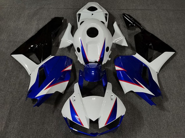 Comprare Carene Moto Honda CBR600RR 2013-2023 - Bianco Blu Nero Lucido