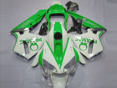 Comprare Carene Moto Honda CBR600RR 2003-2004 - Bianco Verde Pramac