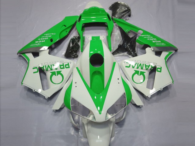 Comprare Carene Moto Honda CBR600RR 2003-2004 - Bianco Verde Pramac