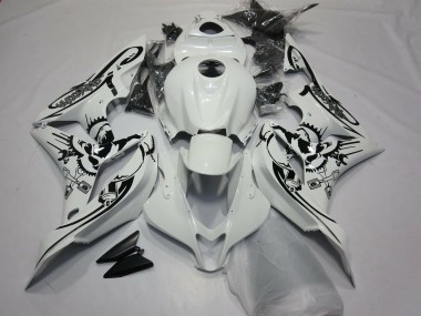 Comprare Carene Moto Honda CBR600RR 2007-2008 - Bianco Nero