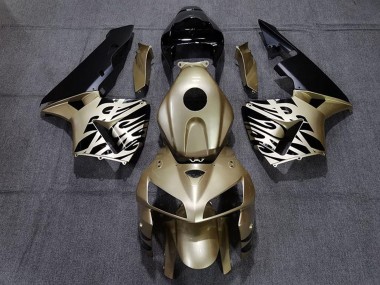 Comprare Carene Moto Honda CBR600RR 2005-2006 - Oro Nero Bianco