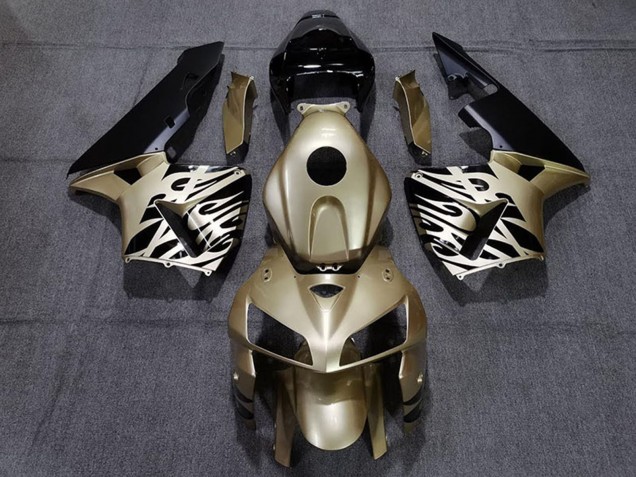Comprare Carene Moto Honda CBR600RR 2005-2006 - Oro Nero Bianco