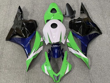 Comprare Carene Moto Honda CBR600RR 2009-2012 - Bianco Verde Blu Nero Lucido