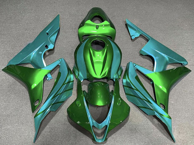 Comprare Carene Moto Honda CBR600RR 2007-2008 - Verde Blu Verde Acqua