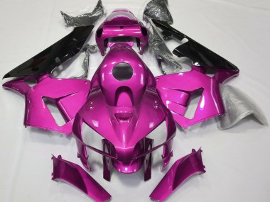 Comprare Carene Moto Honda CBR600RR 2005-2006 - Rosa Nero CBR Stile