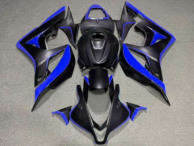 Comprare Carene Moto Honda CBR600RR 2007-2008 - Blu Nero Opaco