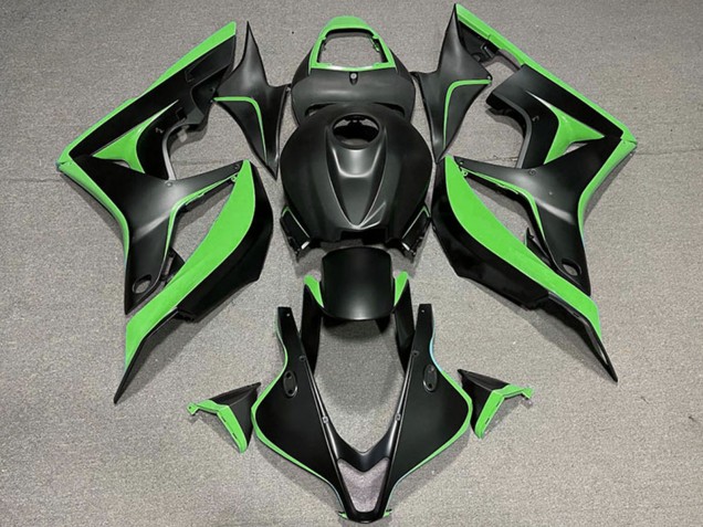 Comprare Carena Moto Honda CBR600RR 2007-2008 - Verde Nero Opaco
