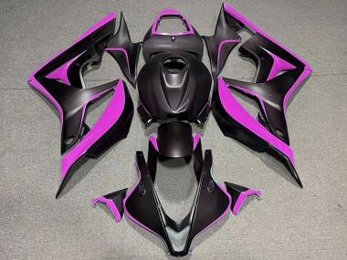 Comprare Carene Moto Honda CBR600RR 2007-2008 - Rosa Nero Opaco