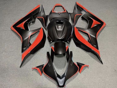 Comprare Carena Moto Honda CBR600RR 2007-2008 - Rosso Nero Opaco