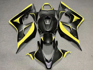 Comprare Carene Moto Honda CBR600RR 2007-2008 - Giallo Nero Opaco