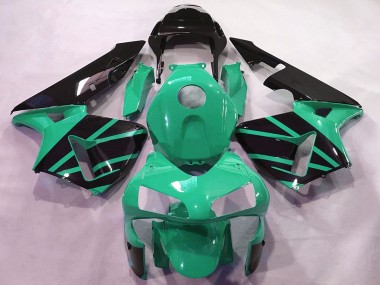 Comprare Carene Moto Honda CBR600RR 2003-2004 - Mint Verde Nero Lucido OEM Stile