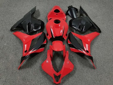 Comprare Carene Moto Honda CBR600RR 2009-2012 - Rosso Nero Lucido OEM Stile