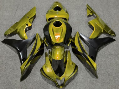 Comprare Carene Moto Honda CBR600RR 2007-2008 - Oro Nero Opaco OEM Stile