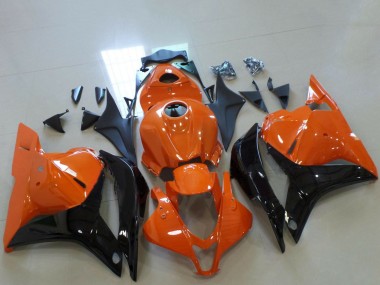 Comprare Carene Moto Honda CBR600RR 2009-2012 - Arancia Nero Lucido