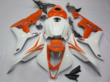 Comprare Carene Moto Honda CBR600RR 2007-2008 - Bianco Arancia HRC