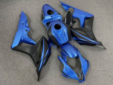 Comprare Carene Moto Honda CBR600RR 2007-2008 - Blu Nero Opaco OEM Stile