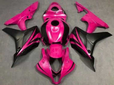 Comprare Carene Moto Honda CBR600RR 2007-2008 - Rosa Nero Opaco OEM Stile