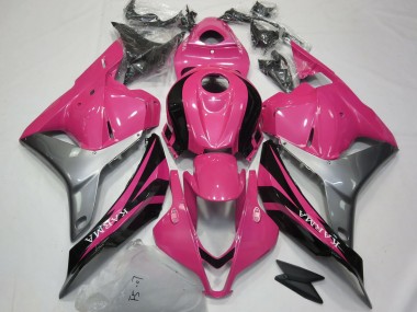 Comprare Carene Moto Honda CBR600RR 2009-2012 - Argento Rosa Nero Lucido OEM Stile