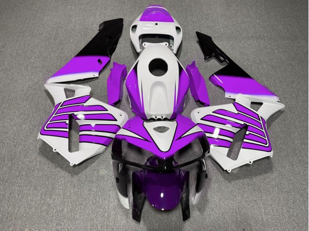 Comprare Carene Moto Honda CBR600RR 2005-2006 - Viola Bianco Ali