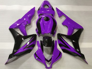 Comprare Carene Moto Honda CBR600RR 2007-2008 - Viola Nero Lucido OEM Stile