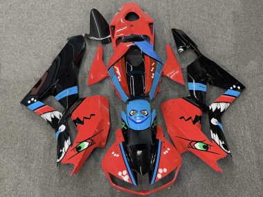 Comprare Carene Moto Honda CBR600RR 2013-2023 - Rosso Blu Nero Lucido Squalo