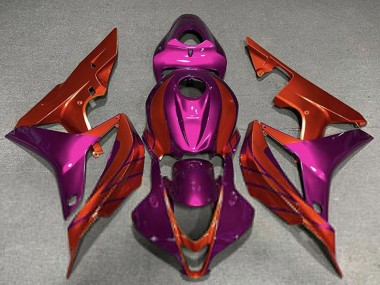 Comprare Carene Moto Honda CBR600RR 2007-2008 - Viola Rosso