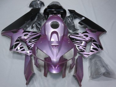 Comprare Carene Moto Honda CBR600RR 2005-2006 - Rose Viola Fiamma