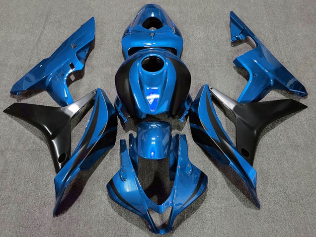 Comprare Carene Moto Honda CBR600RR 2007-2008 - Sapphire Blu Nero OEM Stile